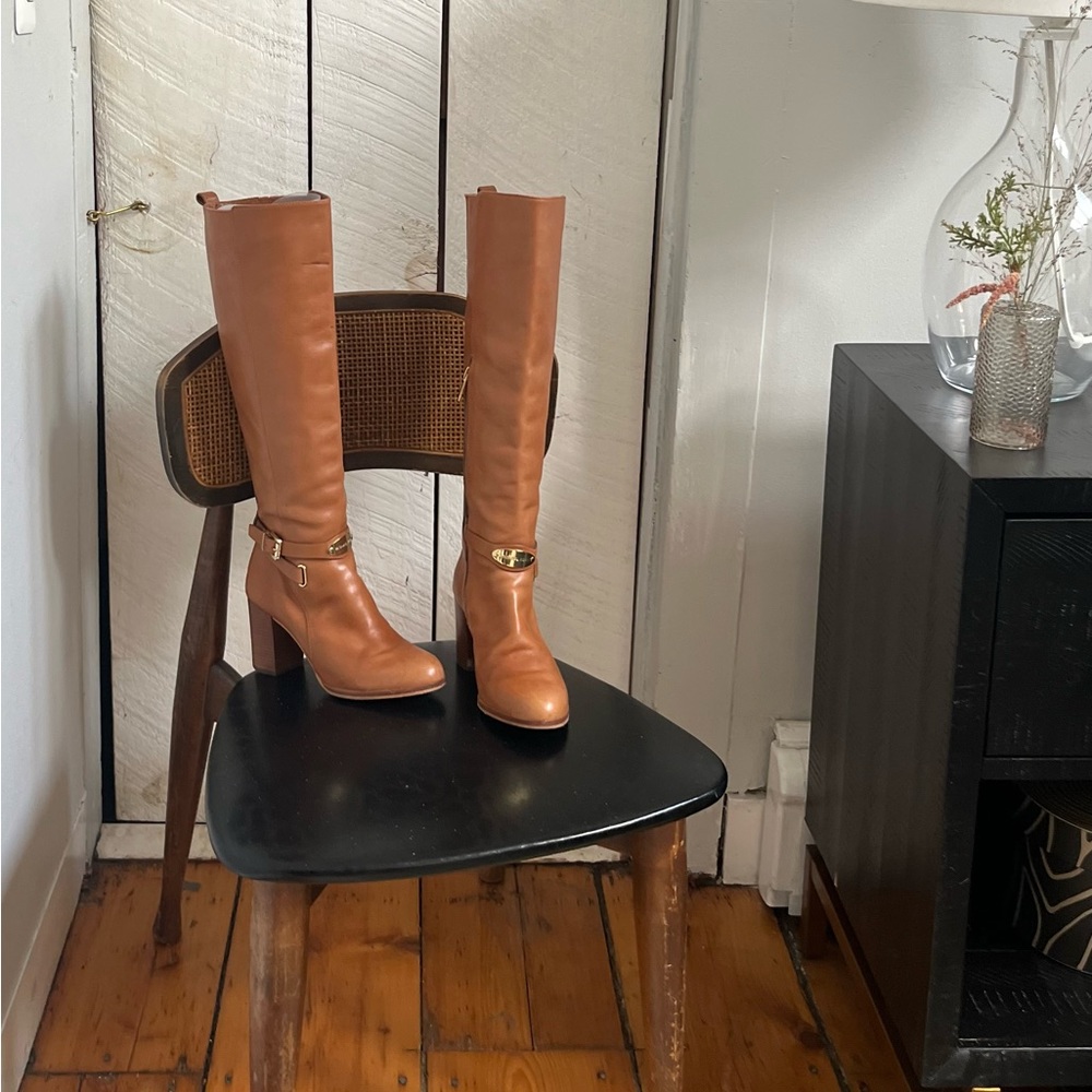 Michael Kors Tan Tall Riding boots Sz 6